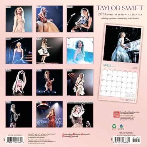 Taylor Swift 2024 Official 16-Month Calendar