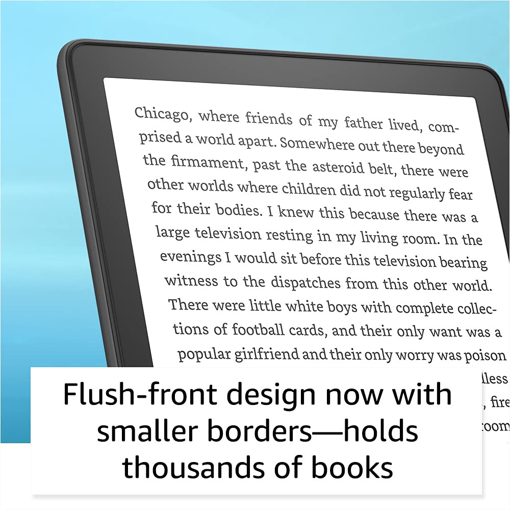Kindle Paperwhite (8 GB) – Now with a 6.8" display and adjustable warm light – Black